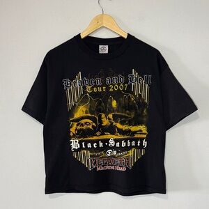 Vintage Heaven And Hell Black Sabbath Megadeth Tour T-Shirt / 2007 / Large